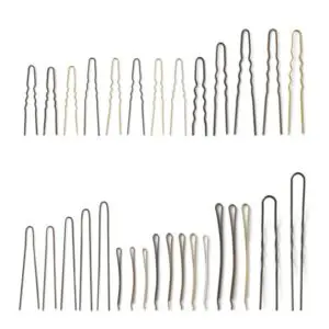 Curly Pin Black 50Mm 20Pcs