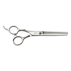 Silver Takara Thinning shear LEFTY 27 Teeth (European style, teeth up) 6"
